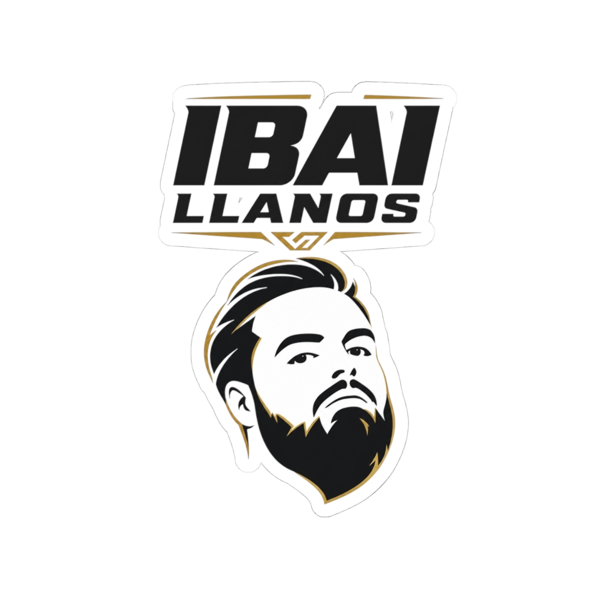 Ibai "Ibai Llanos" Sticker - Ibai official Stickers merch